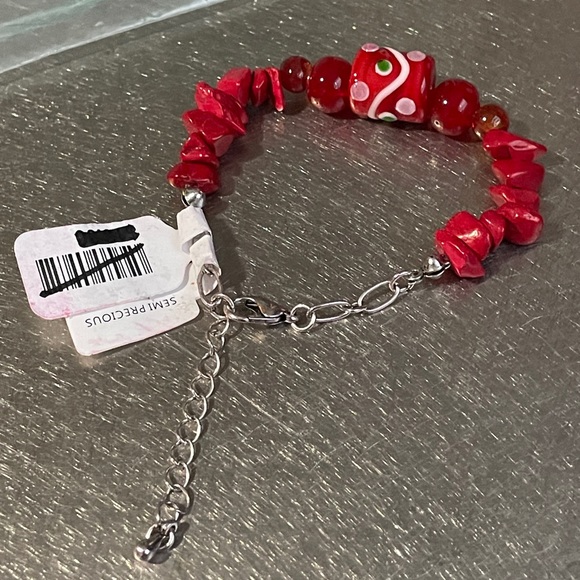 Free People Kokomo Bracelet - Red, NWT - Picture 2 of 12